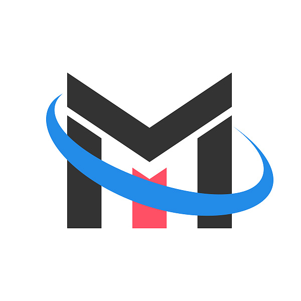 带有m和y字母的logo (科技感)