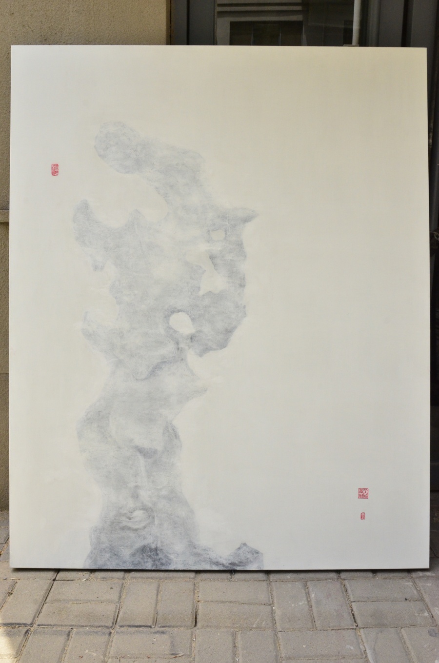 原创作品:《赤条条来去无牵挂》白荟瑄 油画系