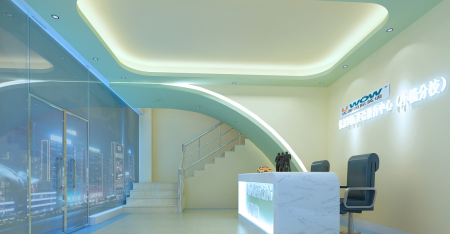 成都早教中心装修设计《优渥国际英语培训》|