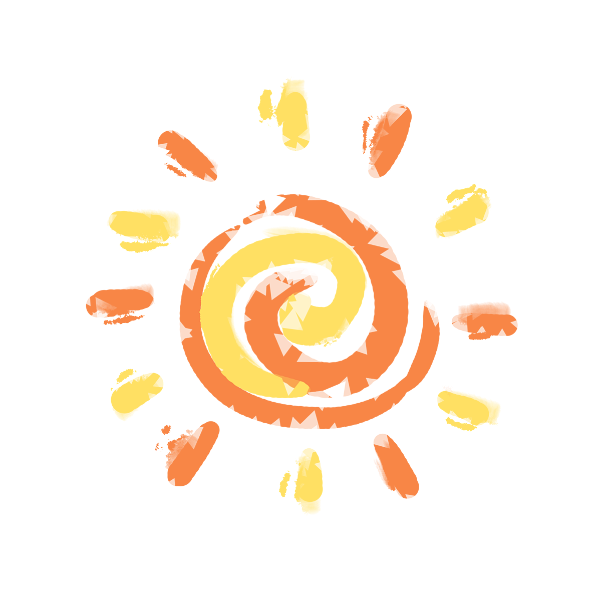 小太阳标志