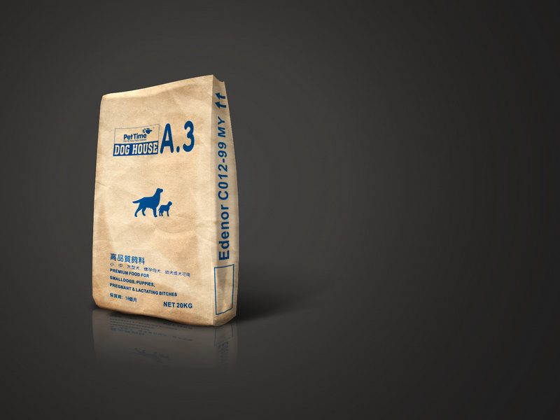 宠物包装设计\/纸袋设计动物饲料成犬主粮小型