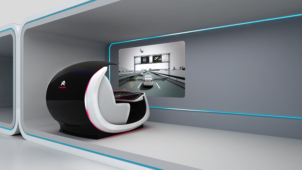 产品概念设计_雪铁龙Citroen成都车展互动展项设计