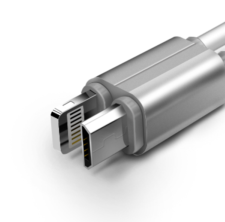 淘宝3C类USB数据线充电线电脑手绘精修图|修