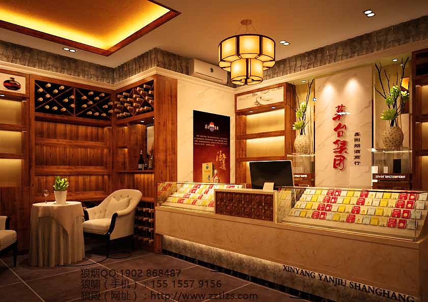 烟酒店装修红酒柜的清洁与保养