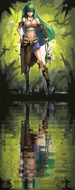 水波纹倒影动画