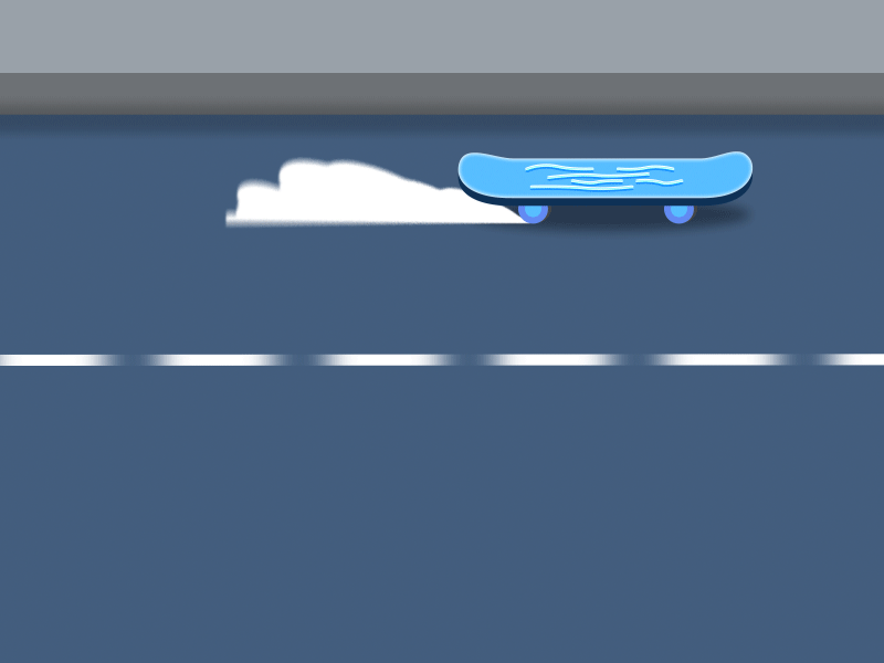 滑板动画