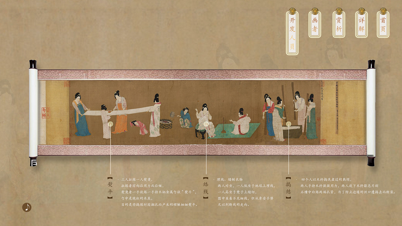 捣练图
