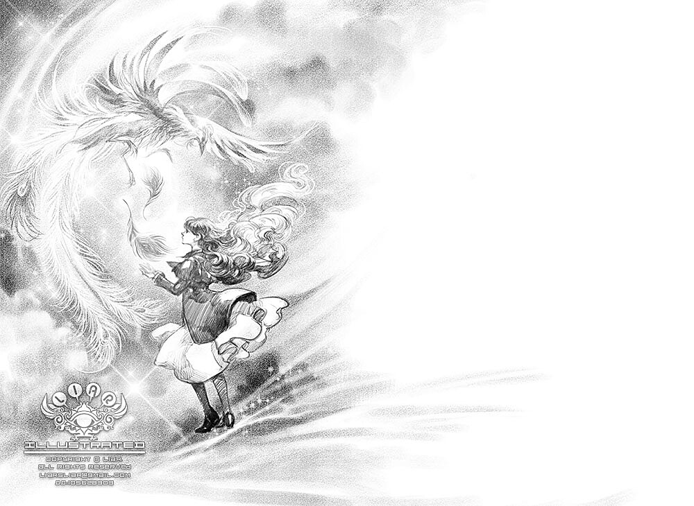 《凤凰冰域》儿童文学·西洋奇幻·图书插画