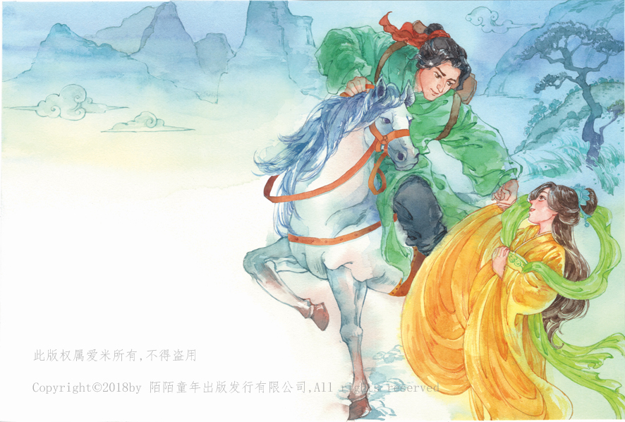 中国神话故事之《嫦娥奔月》《沉香救母》|绘