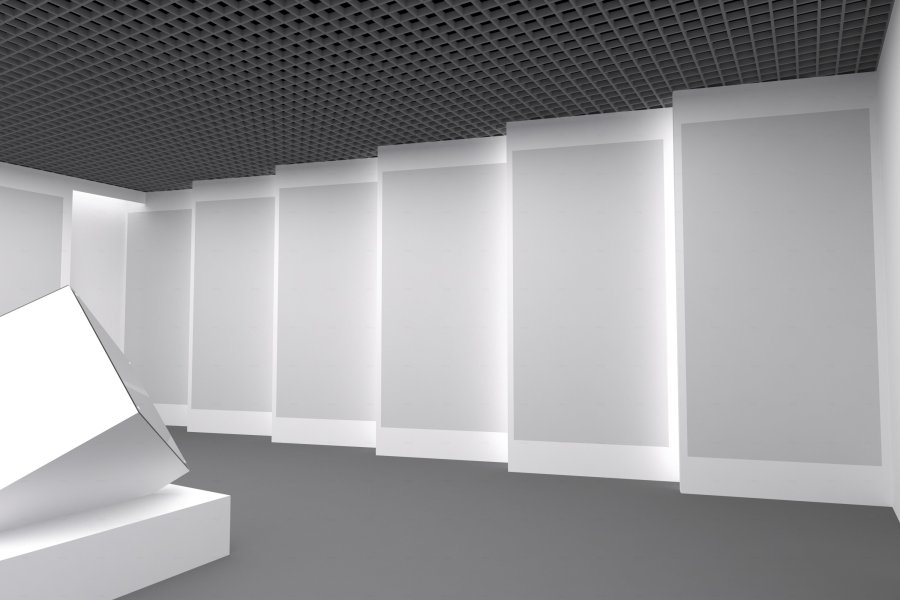 学校校史陈列室设计|室内设计|空间\/建筑|whlyf2