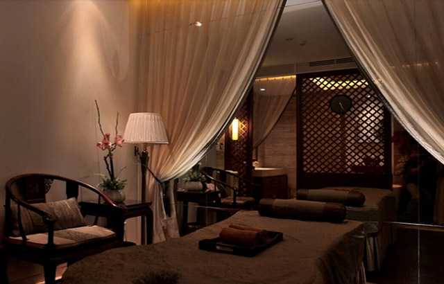 《南宁至尊丽人中式美容院设计》成都特色美容