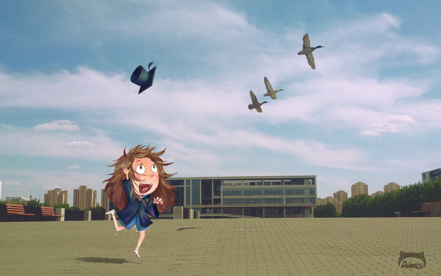 2016,我毕业了|绘画习作|插画|小跳Aimee - 原创