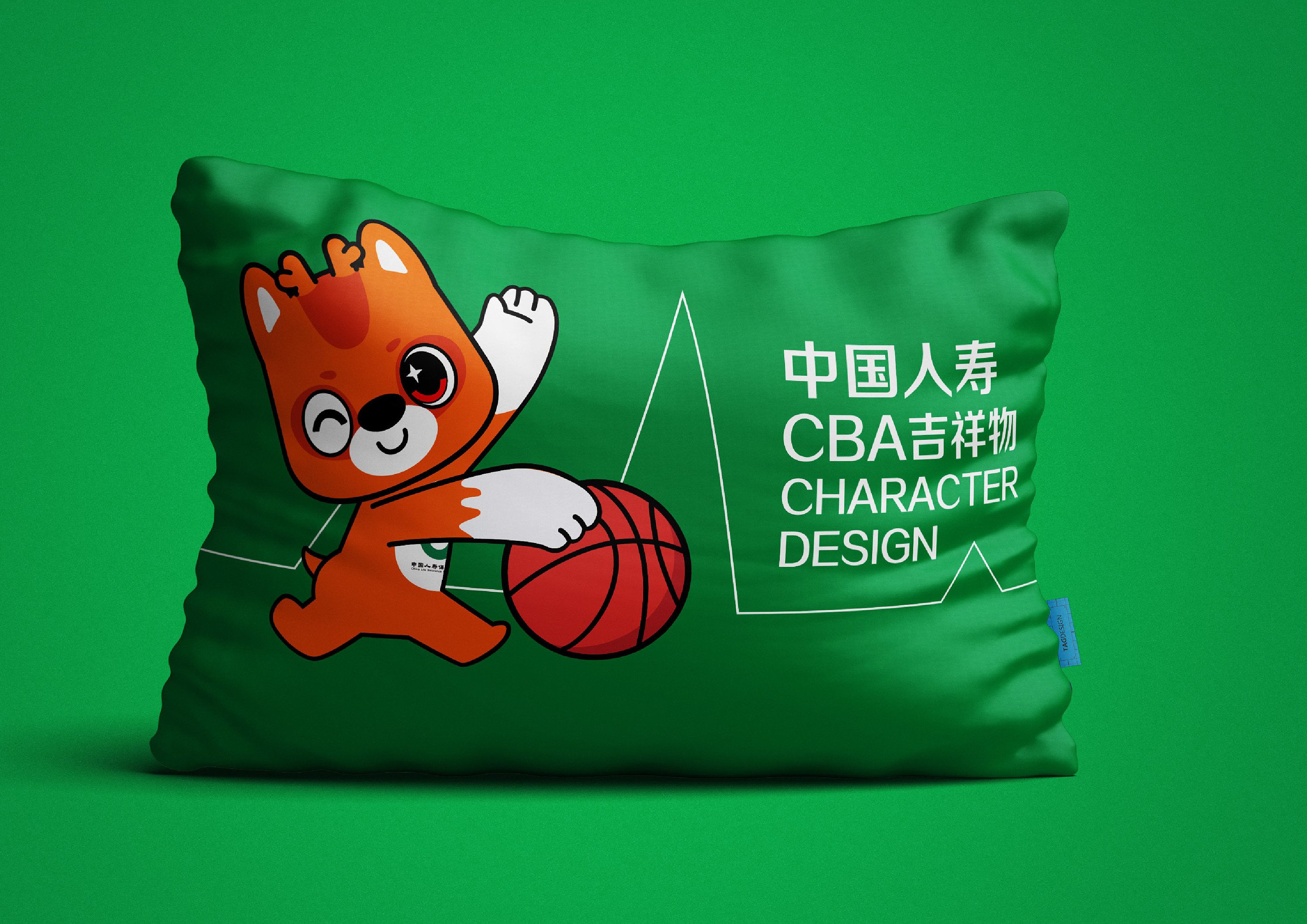 中国人寿cba吉祥物设计