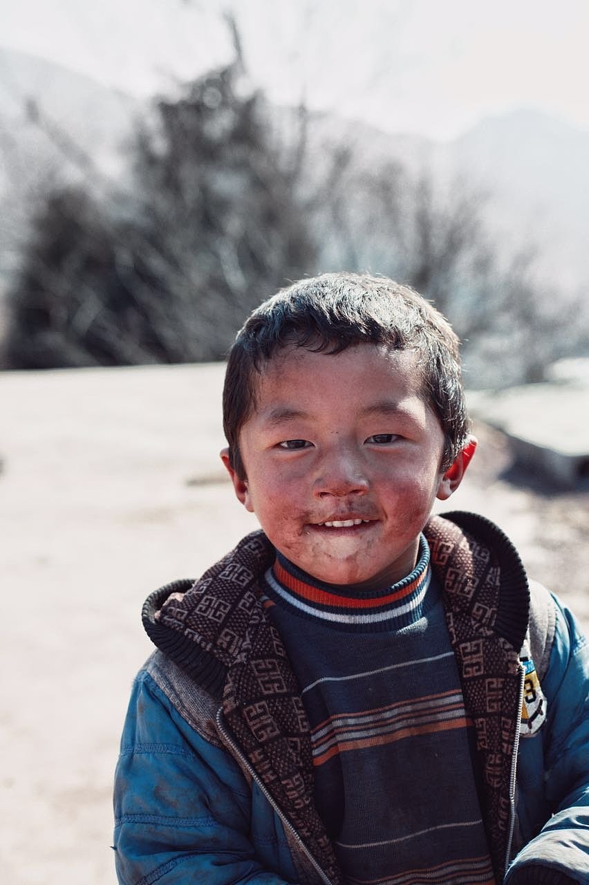 我眼中贵州大山里的苗人小孩|摄影|人像|美从脸