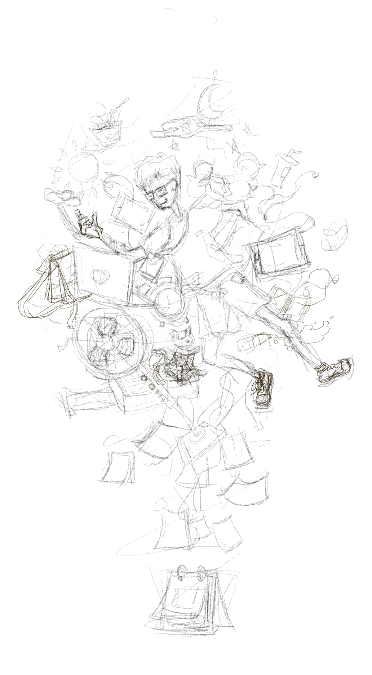 我的假期|插画|创作习作|阿六阿 - 原创作品 - 站酷 (zcool)