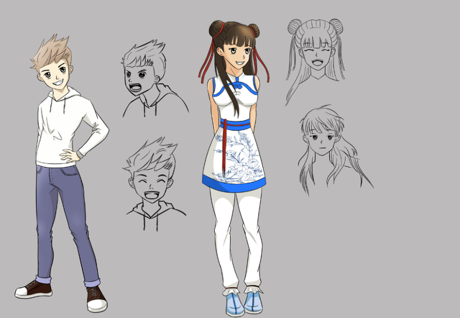 初学者|游戏原画|插画|lifang5233 - 原创设计作品