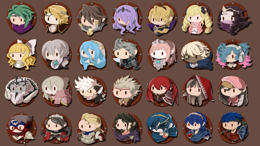 火焰之纹章IF同人图标|图标|GUI|zeroyan - 原创