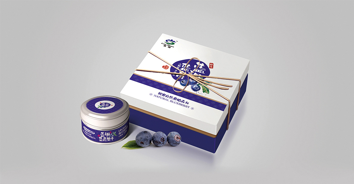 大兴安岭-蓝珊蓝莓品牌全案|平面|包装|叁仟 - 原