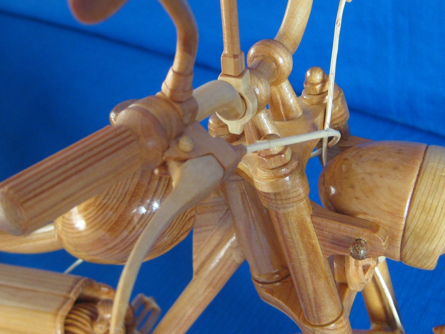 济南轻骑摩托车模型|铁艺|手工艺|chuomige - 原