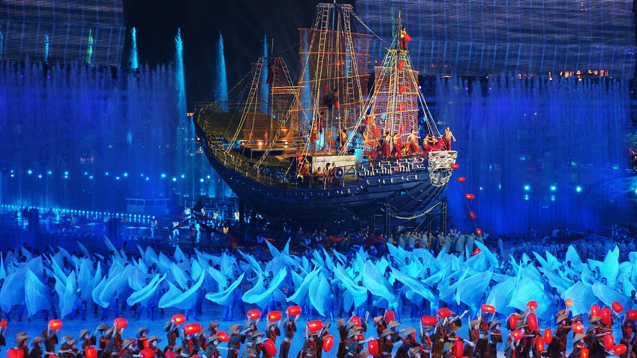 广州亚运会开幕式图片