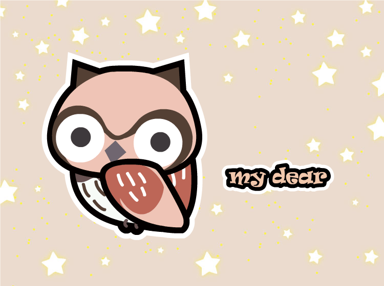  棕纹丸></p></a>表情包-呆萌猫头鹰