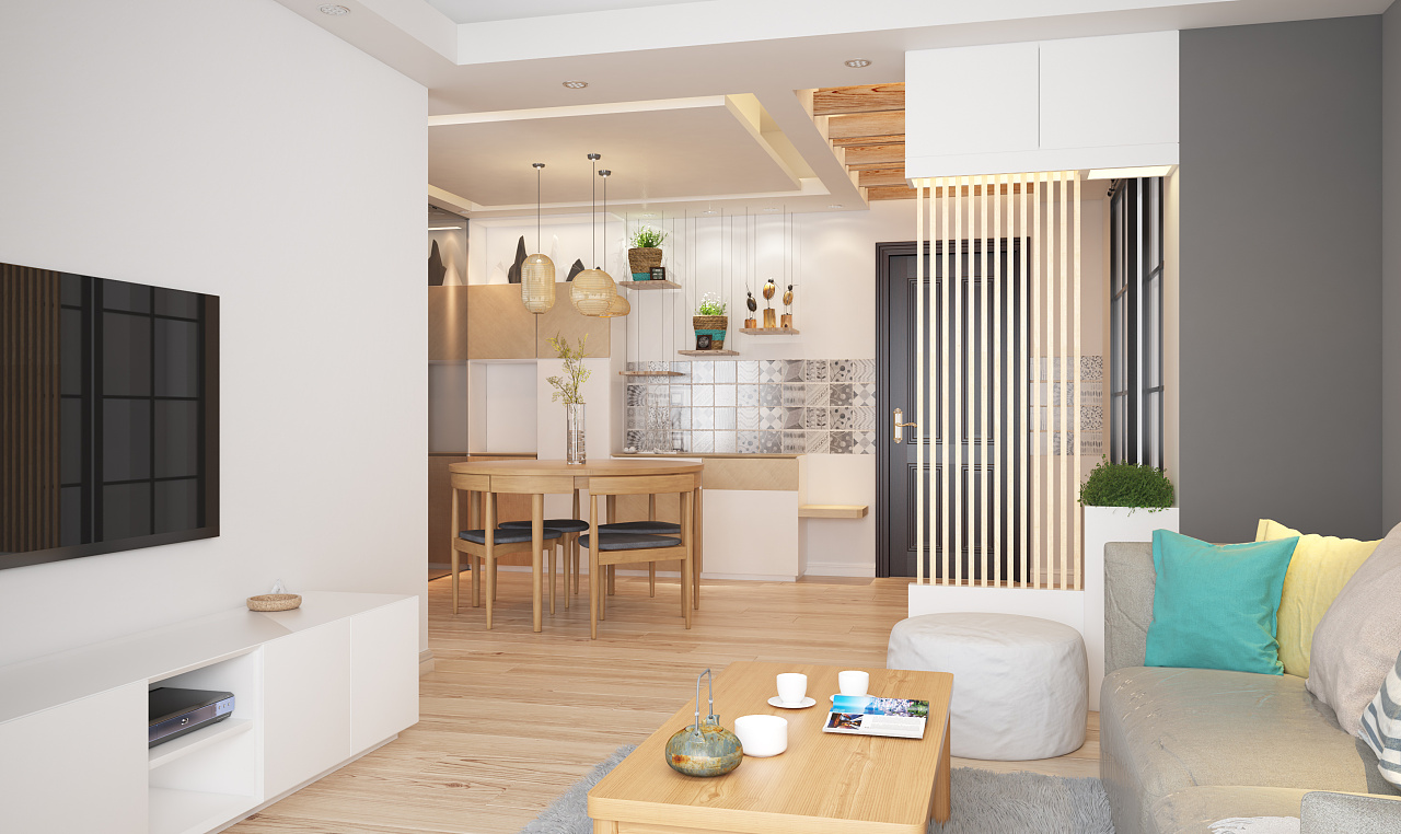 66平米的屋子|空间|室内设计|沽酒 - 原创作品 - 站酷 (ZCOOL)