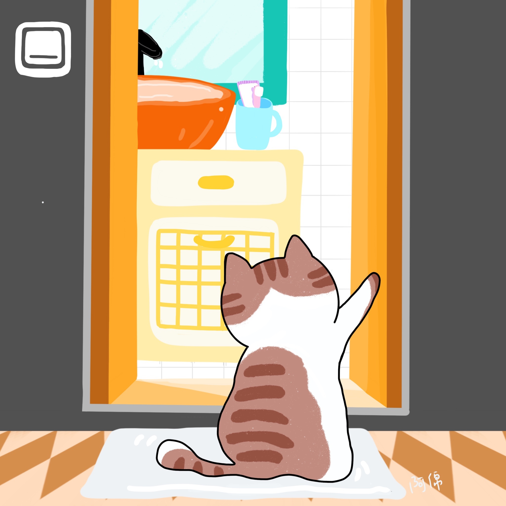 宅猫—宅在家里的主子