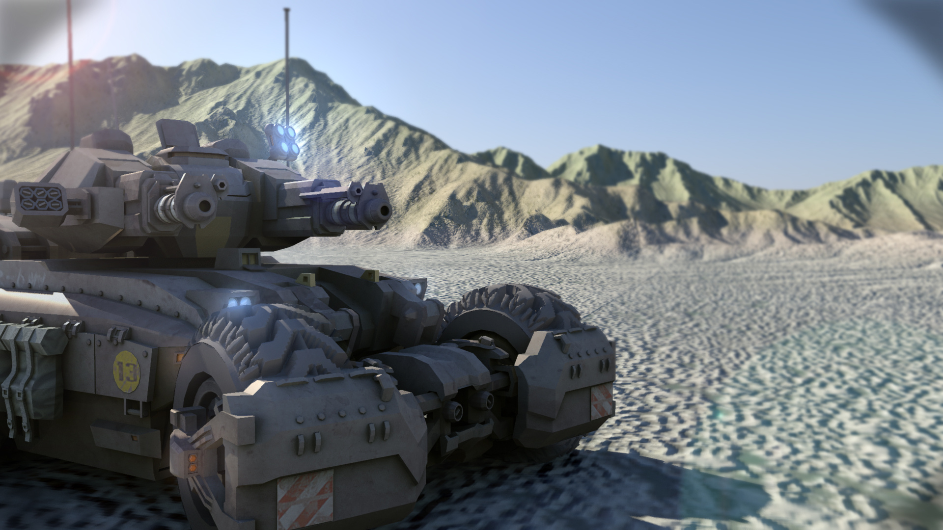现代战争军事基地哨所营房掩体等相关3D模型合集-CG素材岛