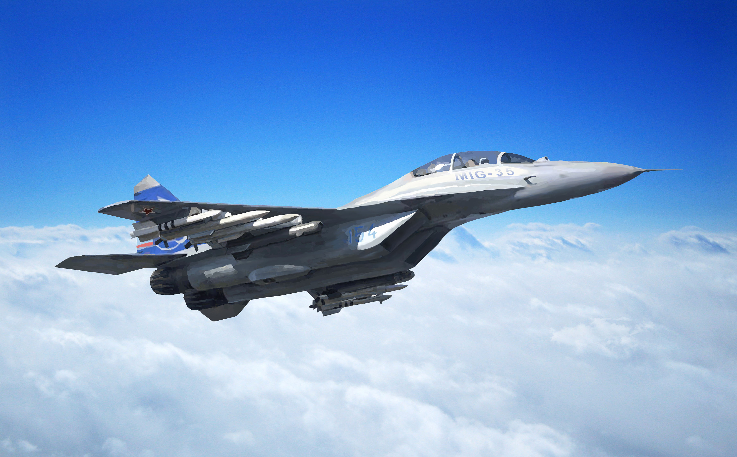 米格35战机图片