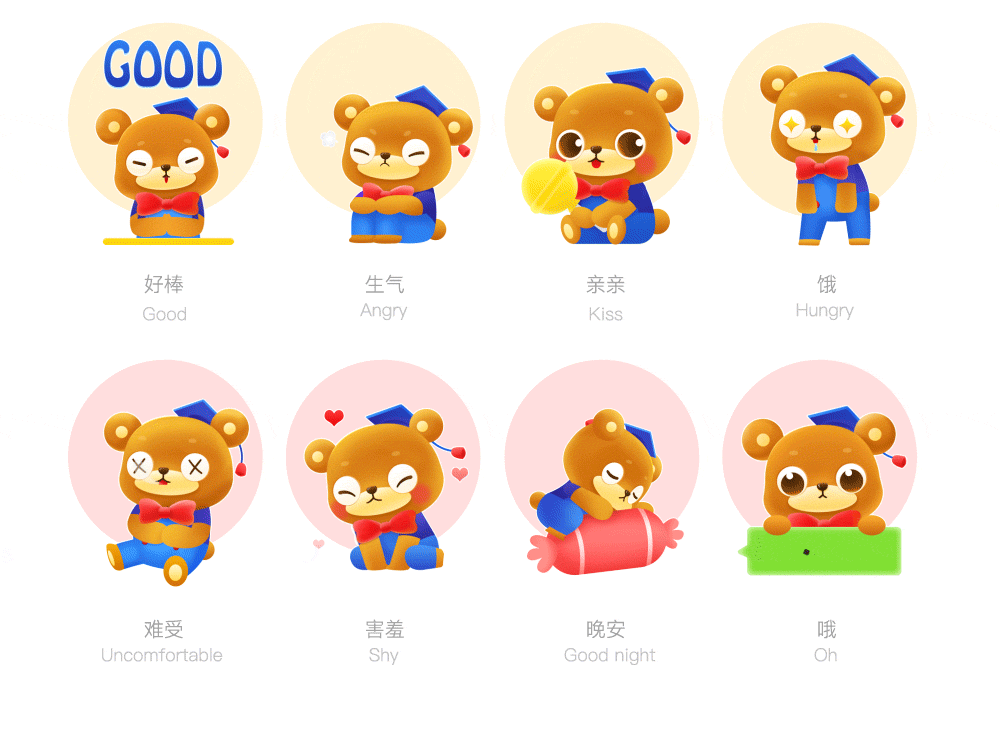 你好熊博士|平面|吉祥物|沈墨晨 - 原创作品 - 站酷