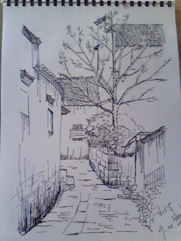 家乡的风景简笔画_家乡的风景简笔画分享展示