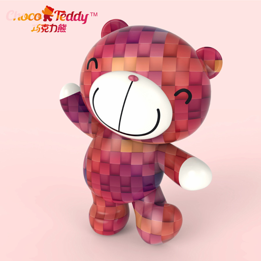 巧克力熊艺术系列|海报|平面|巧克力熊 - 原创设