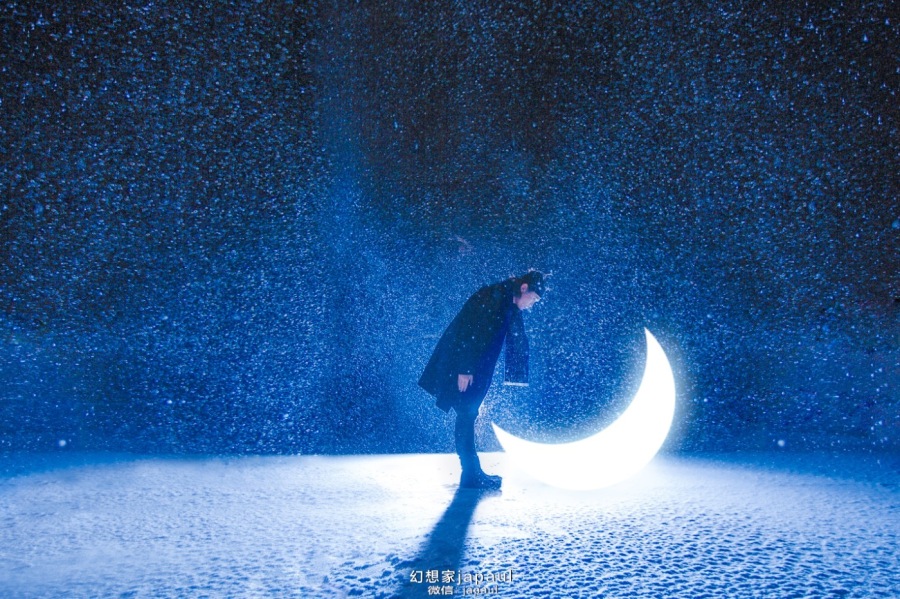 与月亮有关的故事|人像|摄影|幻想家japaul - 原创