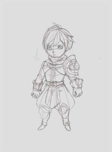 游民的gif绘画流程图奉上,女的画的时候很赶,所以忘了保存步奏噗