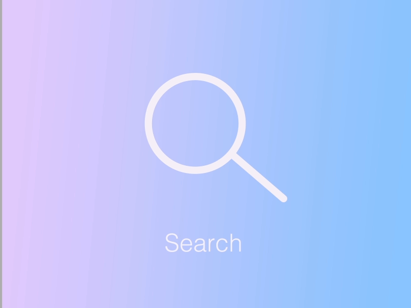search 动效