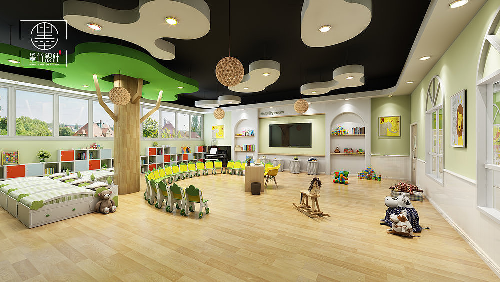 爱迪阳光幼儿园——西安专业幼儿园设计