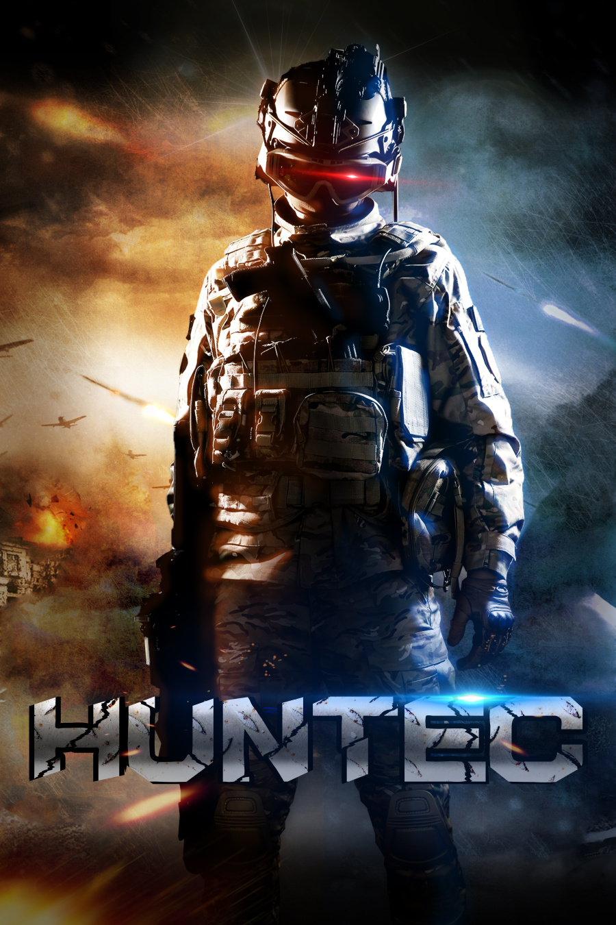 军事海报、FPS游戏海报、游戏杂志封面|海报