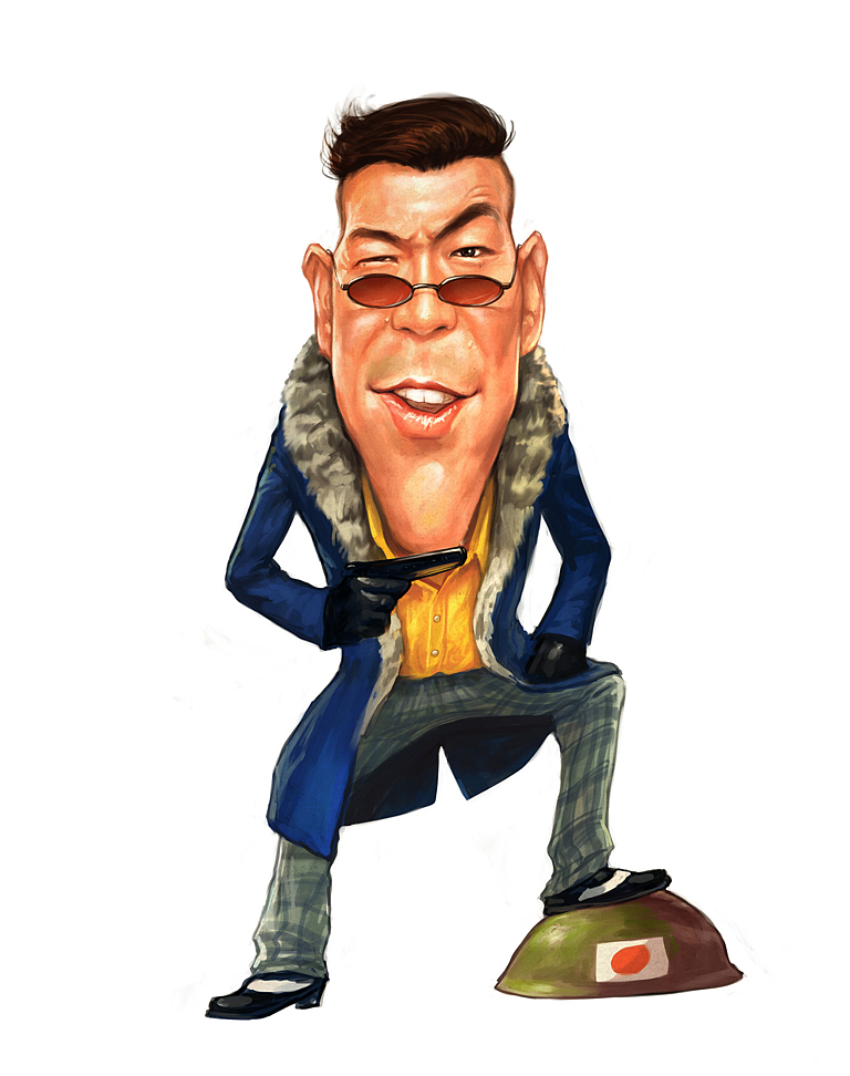 刘烨黄渤张涵予《火线三兄弟》6月14日登山东卫视 宣传漫画|插画|商业插画|小晔漫画 - 原创作品 - 站酷 (ZCOOL)