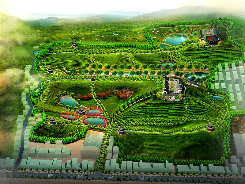 河南现代休闲农业规划设计公司|空间|景观设计