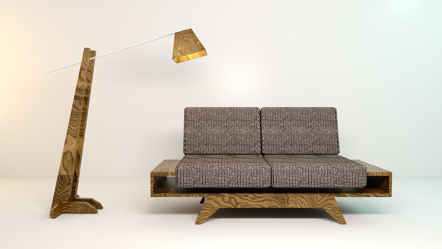 对比,3Dmax颜色矫正|室内设计|空间\/建筑|hash