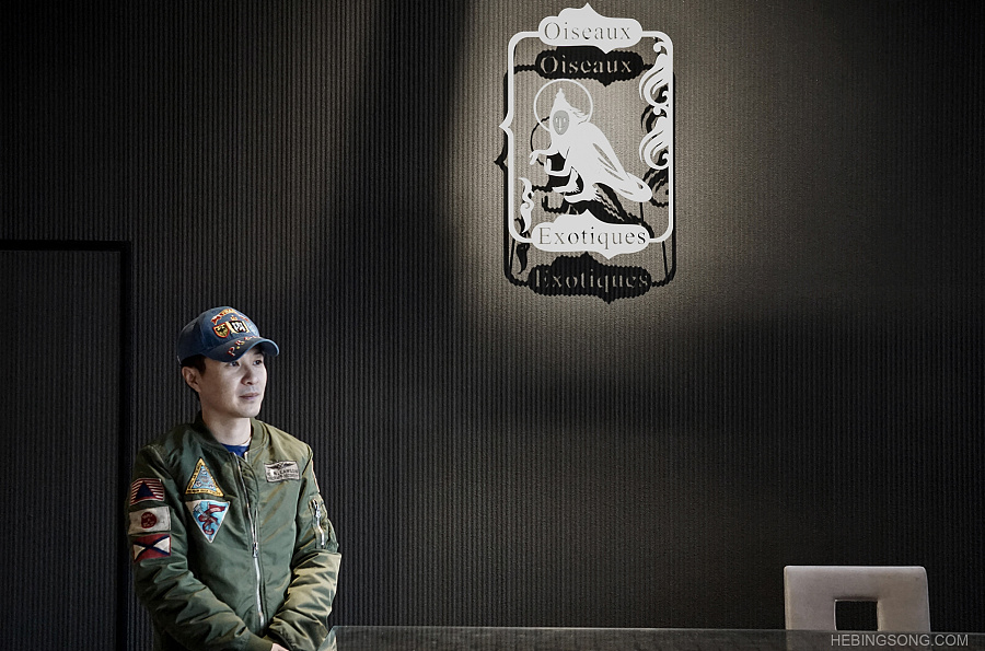 贺冰凇视觉艺术原创:异国鸟咖啡|标志|平面|贺冰