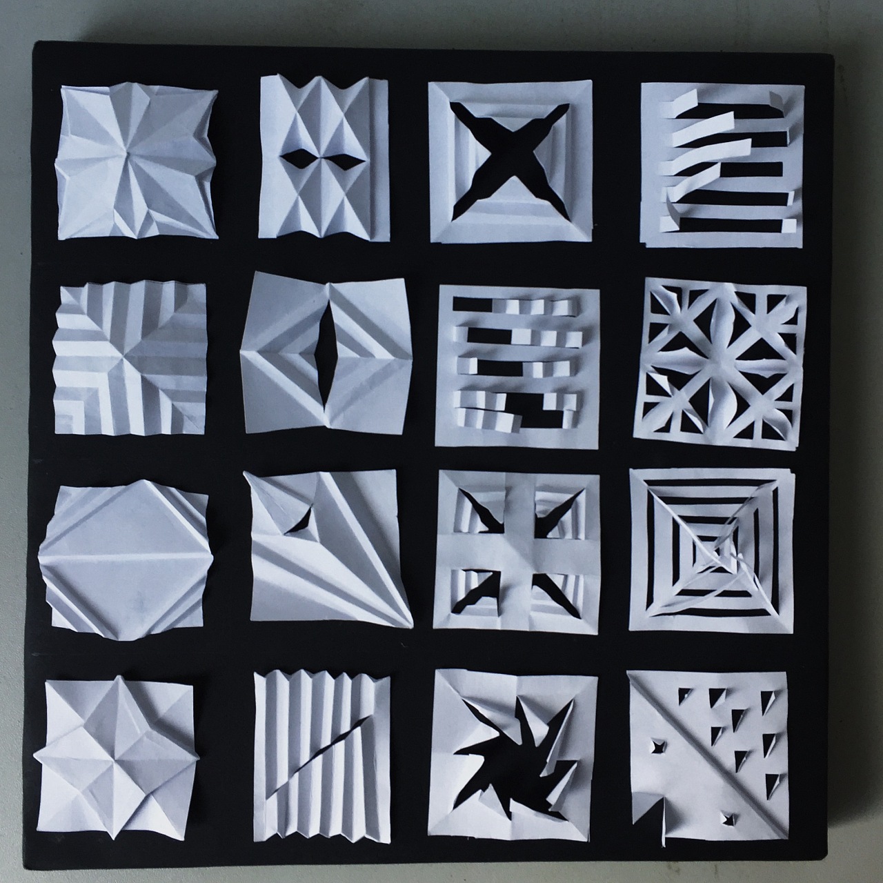 平面构成创意设计图立体构成折纸 立体构成-半立体  立体构成折纸