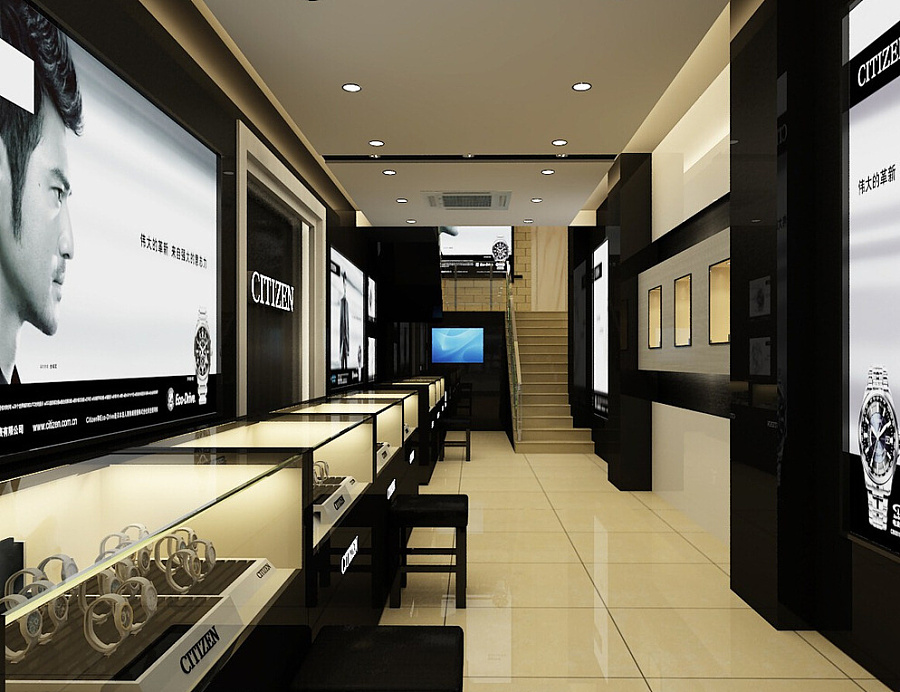 珠宝店装修造型不宜复杂|室内设计|空间\/建筑|z