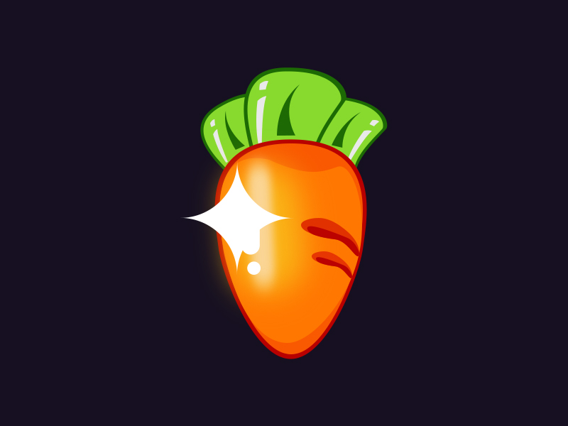 每日一练(图标模仿练习--胡萝卜)|图标|UI|Trabe