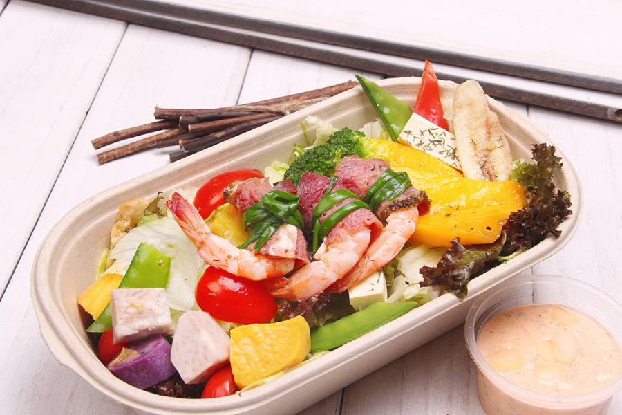 轻食沙拉品牌-色郎色拉菜品拍摄|产品|摄影|米看