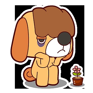 疲倦狗——翔通动漫原创表情