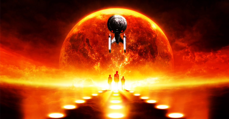 星际迷航 Facebook广告图 星际#飞船#战斗|Ba