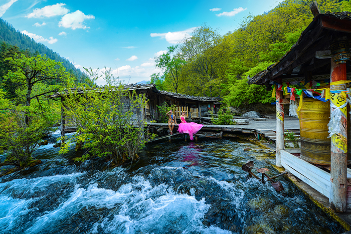 深圳玛莎莉莉创意旅拍路线九寨沟|人像|摄影|深