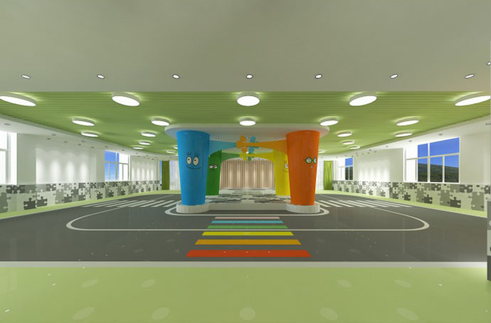 宜宾天使之翼幼儿园装修设计-大丰幼儿园设计