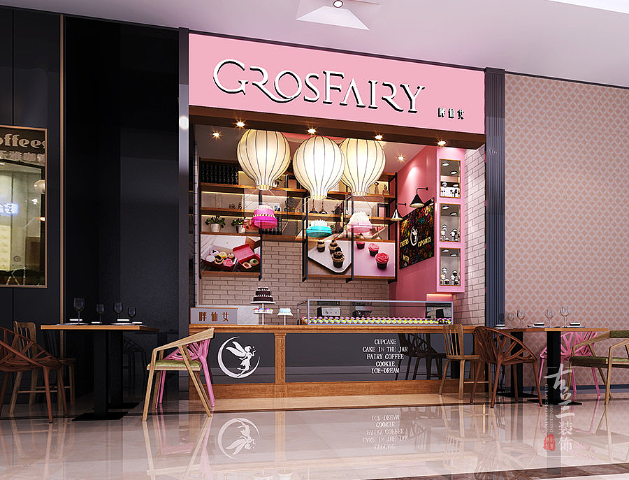 【奶茶店设计-太古里胖仙女奶茶店设计】成都奶茶店设计|成都专业奶茶店设计公司|空间|展示设计 |成都商铺装修设计 - 原创作品 - 站酷 (ZCOOL)